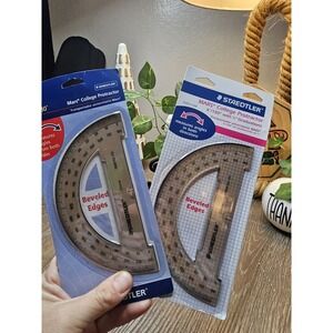 STAEDTLER Mars College Protractor 6" / 15.2 cm 1/2° Increments